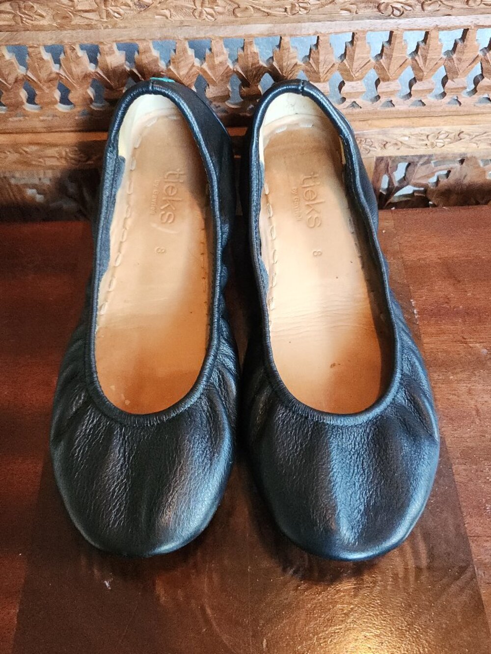 Tieks - Matte Black Foldable / Portable Ballet Flats